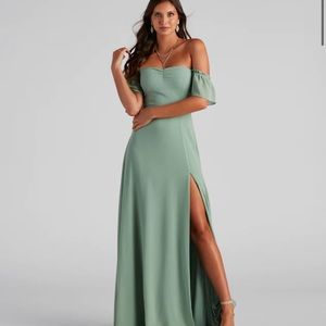 Sage Green Dress (Bridesmaids or formal)